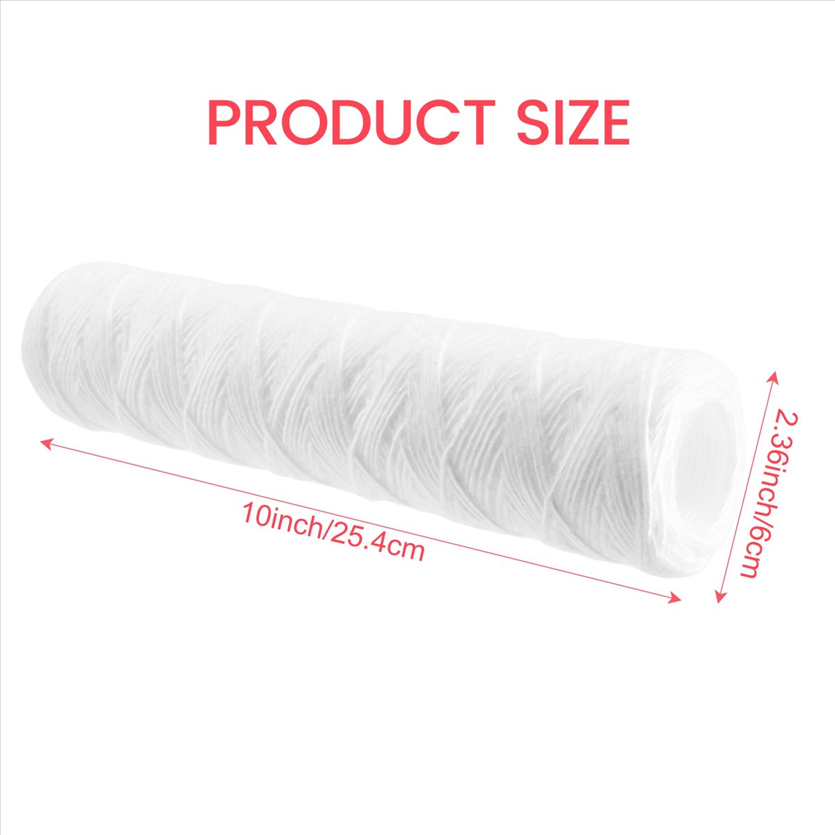 Water Filter Cartridge - [Promotions]3Pcs Water Purifier 10 Inch String