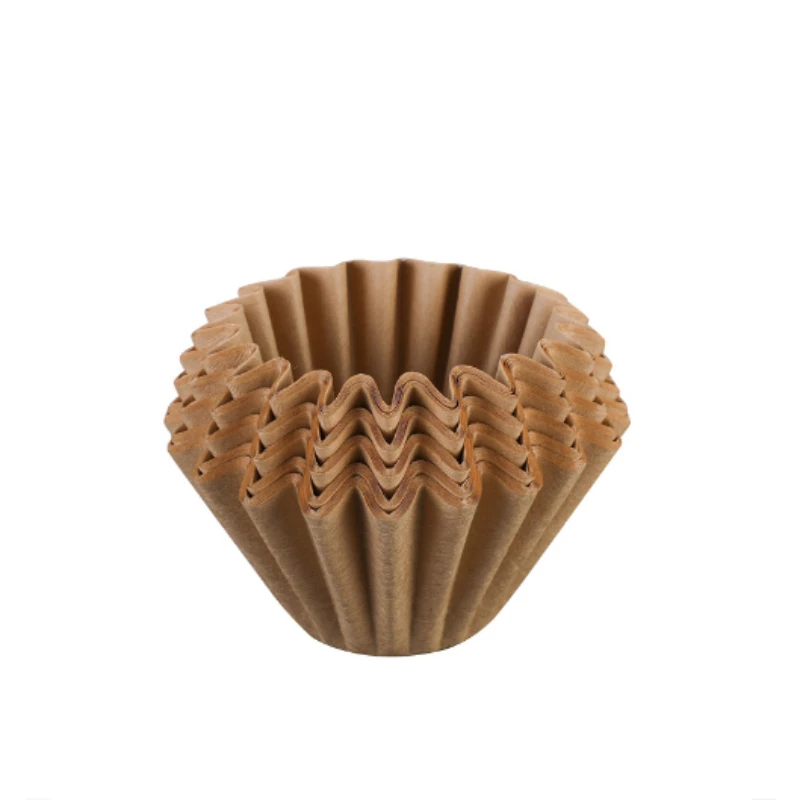 50PCS Kraft Paper Coffee Filte - Coffee Equipment Distributor ulasan dan harga