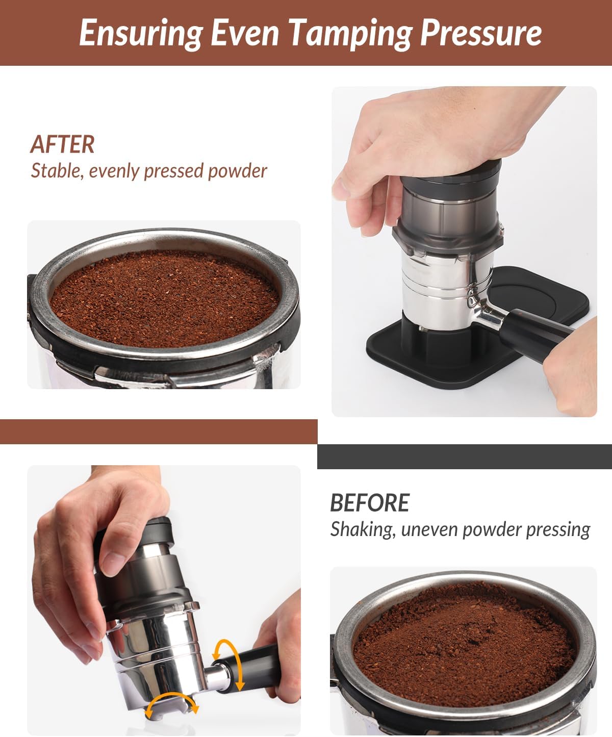 Tamping Mat for Ninja Luxe Caf - Coffee Equipment Distributor ulasan dan harga