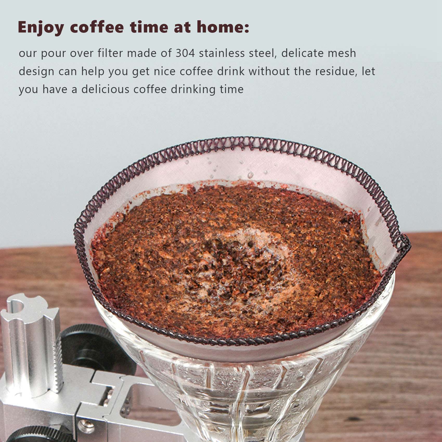 Reusable Pour over Coffee Filt - Coffee Equipment Distributor ulasan dan harga