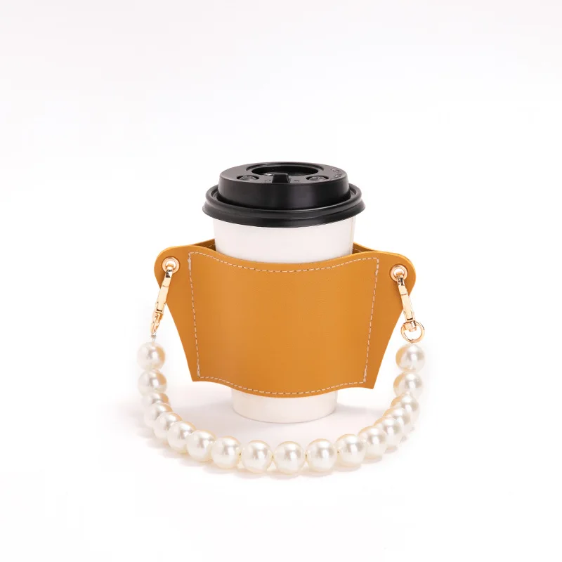 Removable Pearl Chain Cup Hold - Coffee Equipment Travel Bag ulasan dan harga