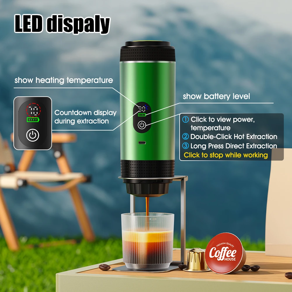 DENOKIN 3-in-1 Capsule Coffee  - Coffee Equipment Camping ulasan dan harga