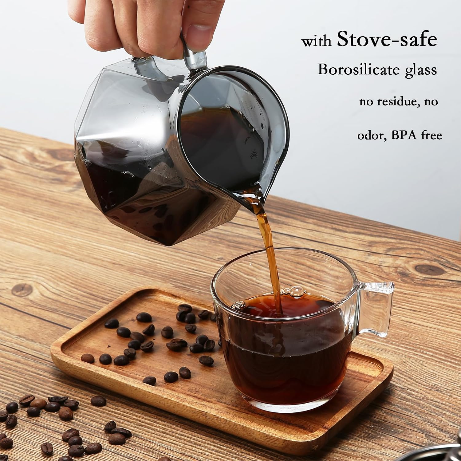 Magpie Glass Coffee Pot For V6 - Coffee Equipment Distributor ulasan dan harga