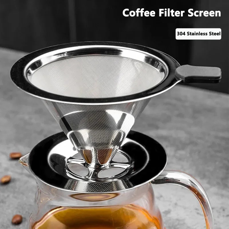 Portable Coffee Filter Stainle - Coffee Equipment Holder ulasan dan harga