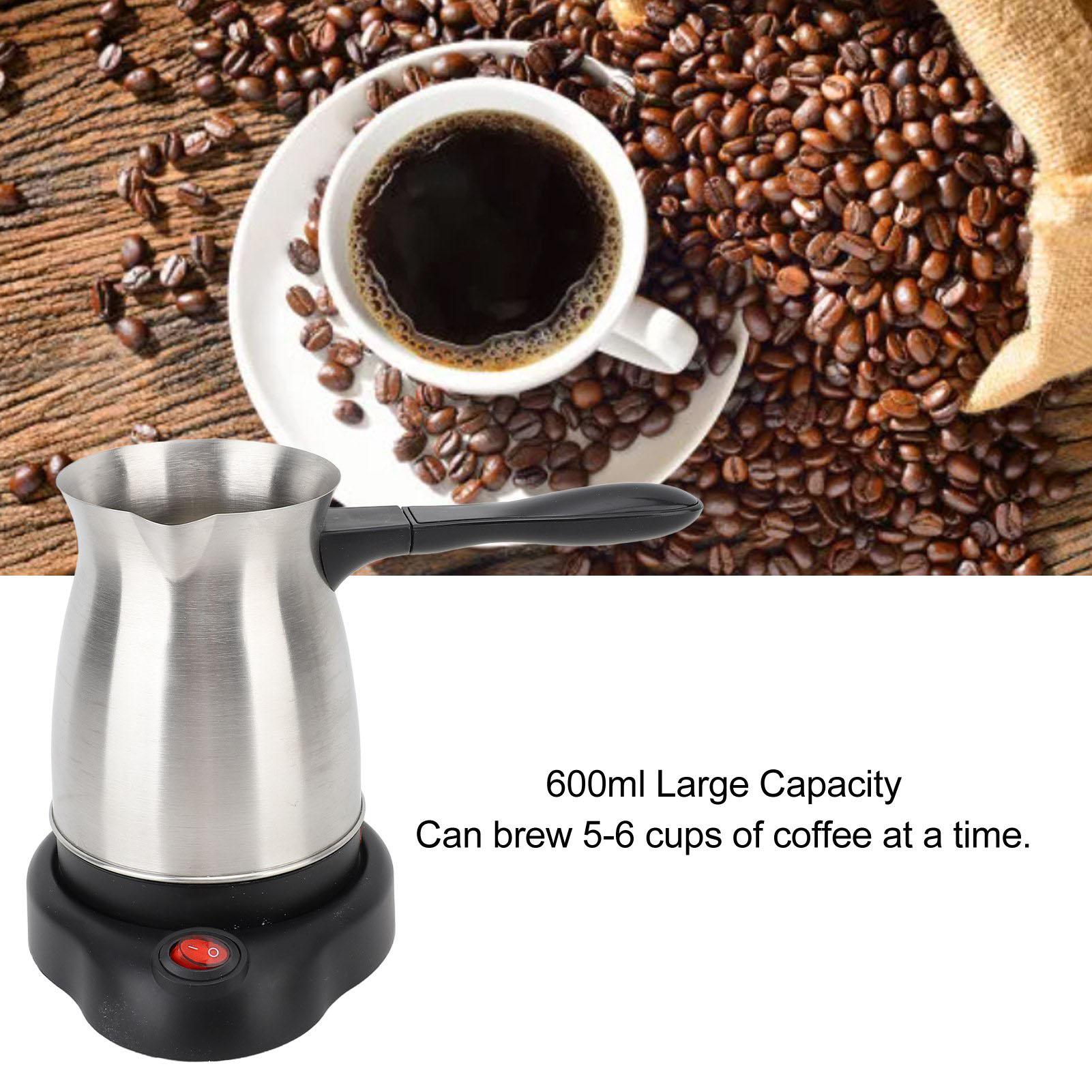 Electric Turkish Coffee Maker  - Coffee Equipment Camping ulasan dan harga