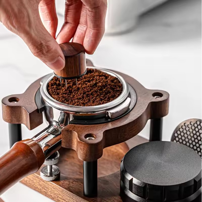 51/53/58mm Wood Espresso Tampe - Coffee Equipment Distributor ulasan dan harga