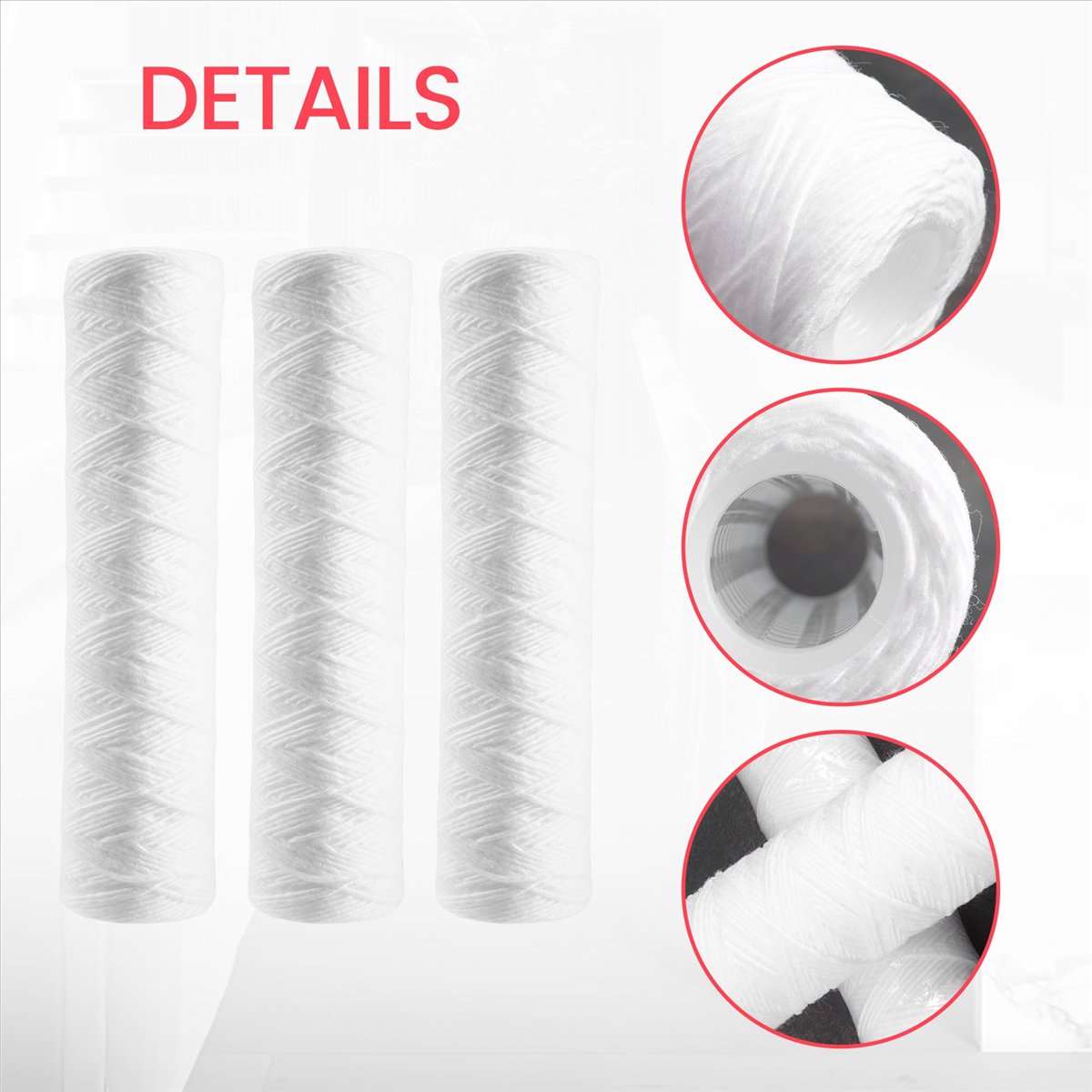 [Promotions]3Pcs Water Purifie - Water Filter Cartridge ulasan dan harga