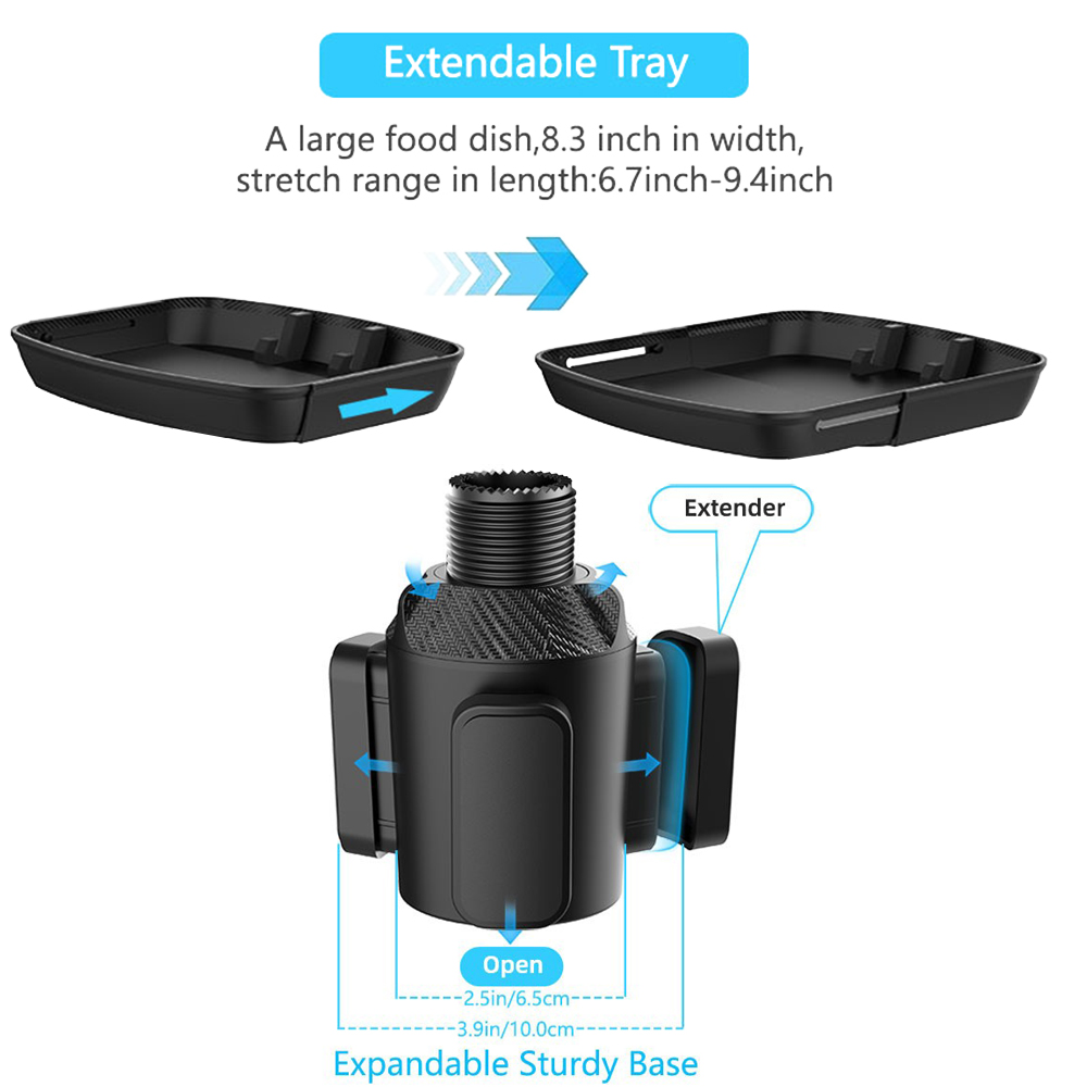 2 In 1 Car Cup Holder 360-degr - Coffee Equipment Holder ulasan dan harga